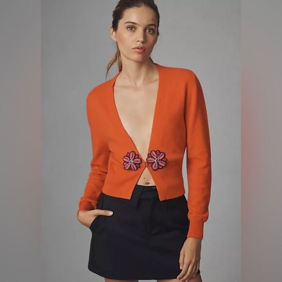 Anthropologie Le Superbe Pismo Beach Cardigan NWT - Picture 1 of 12